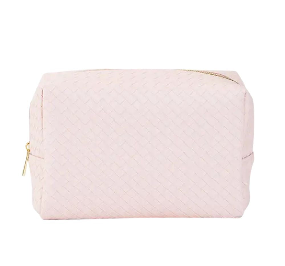 Woven Shell Everyday Cosmetic Bag