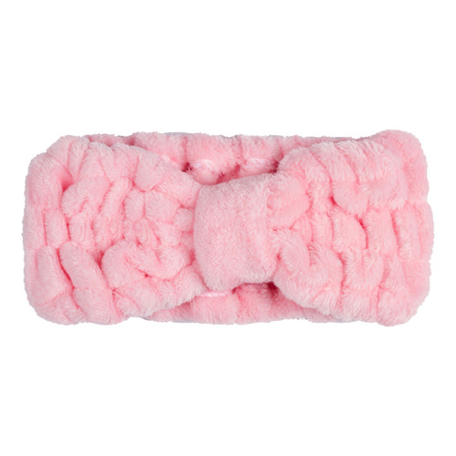 Plush Headband Pink