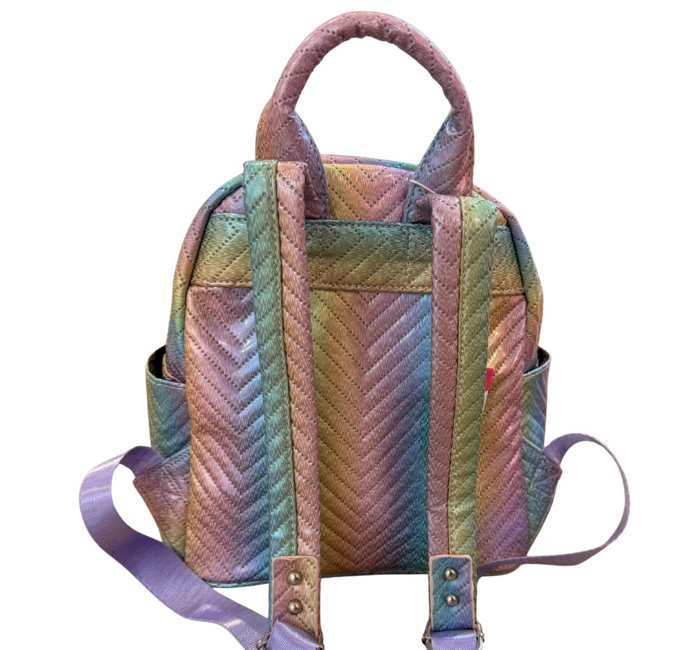 Mini Backpack Chevron Galaxy 2 Link Plush-Pastel