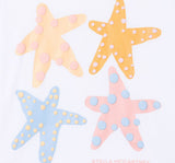T-Shirt W/Starfish & Shorts Blue