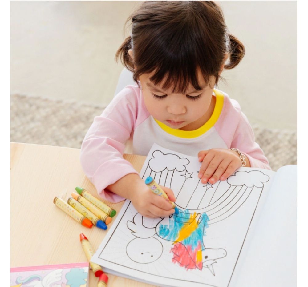 Coloring Book Enchanting Unicorns