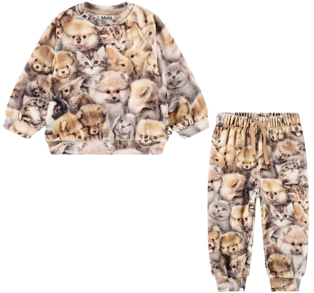Fuzzy Fluffy Sweatshirt & Soft pants