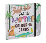 Magic Water Coloring Cards Jungle