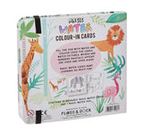 Magic Water Coloring Cards Jungle