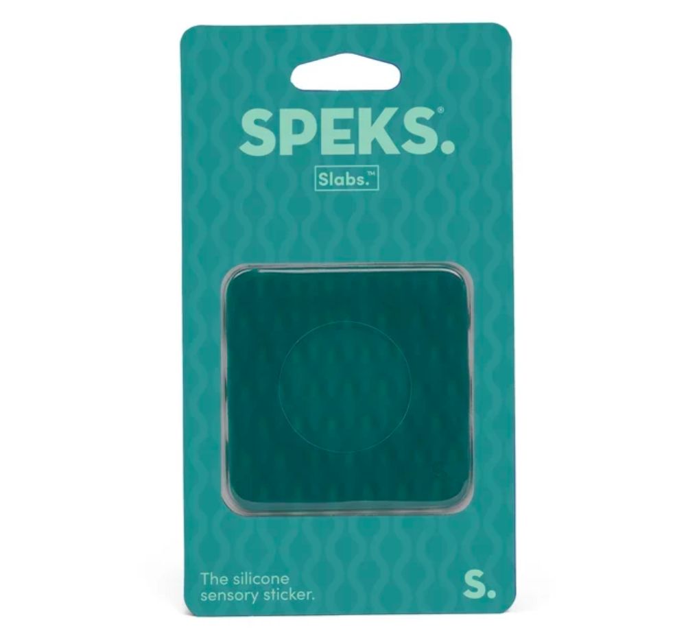 Slabs Silicone Sensory Sticker Mesh Sea Glass