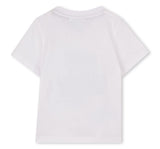 T-Shirt With/Boss Graphic Centered White