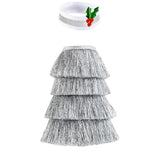 Claus Couture Tiny Tinsel Dress