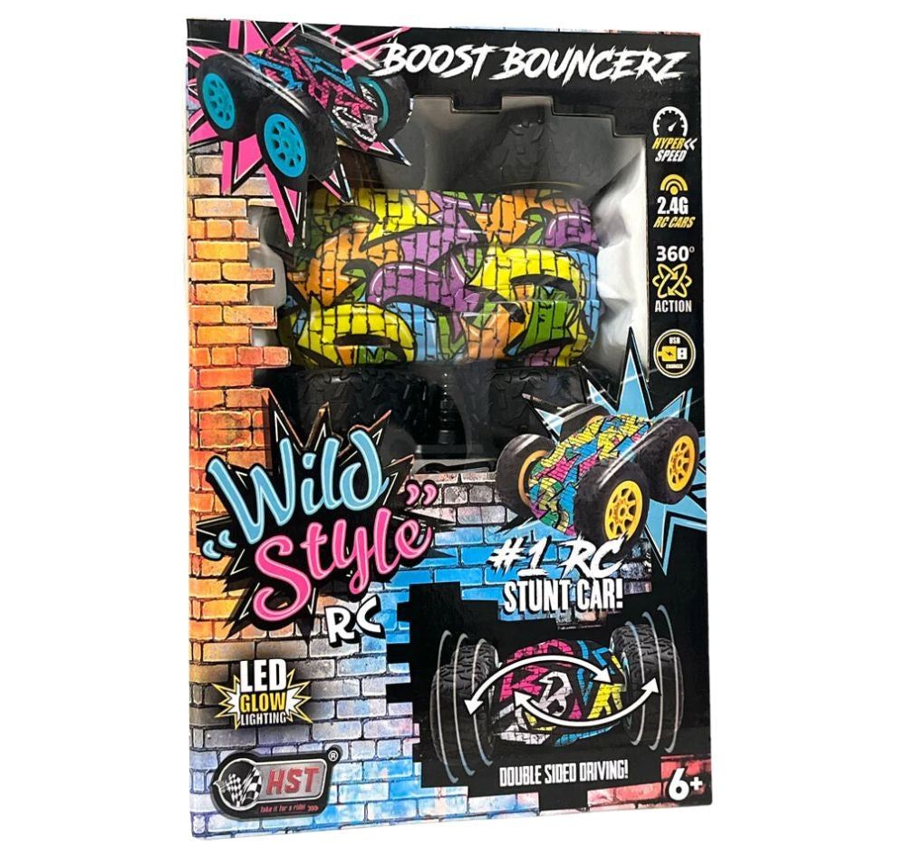 Wild Style Rc Boost Bouncerz Black Mustard