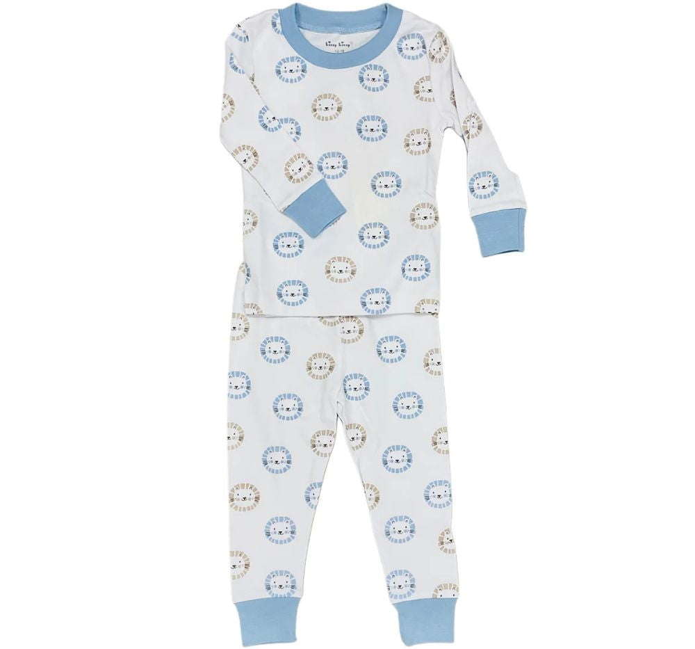 Pajama Set Snug Prt Mighty Lions Multi