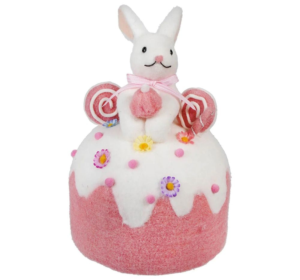 Bunny Gumdrop Light Pink 12.25″