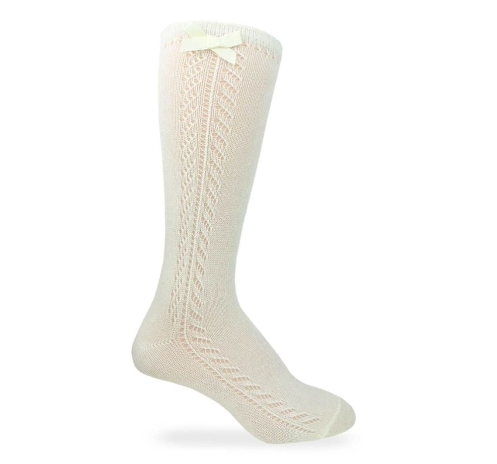 Socks Ivory Medium