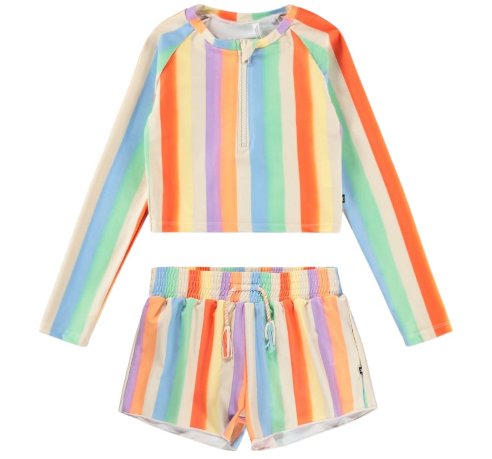 Swimwear T-Shirts & Shorts Rainbow Paint