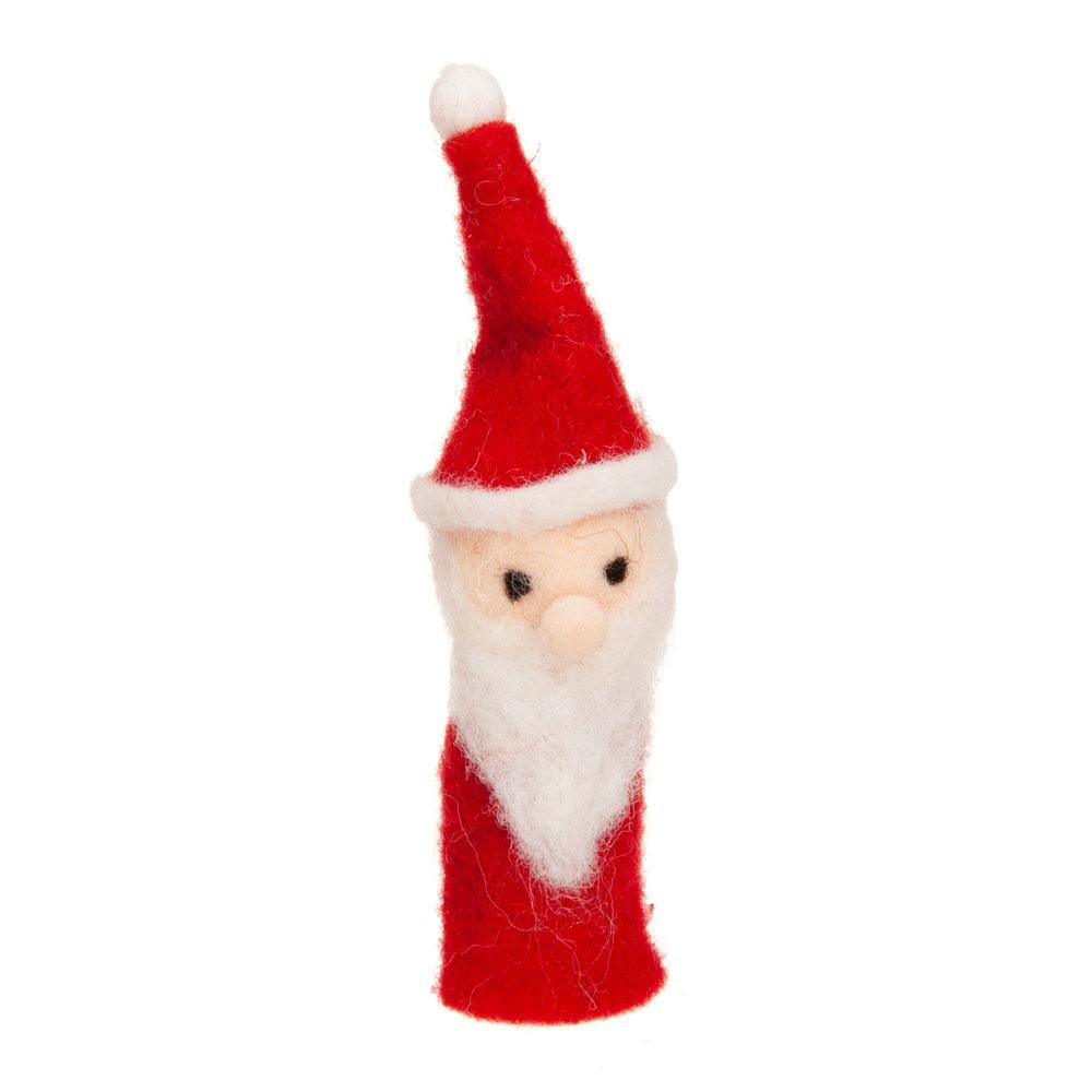 Christmas Finger Puppet Santa