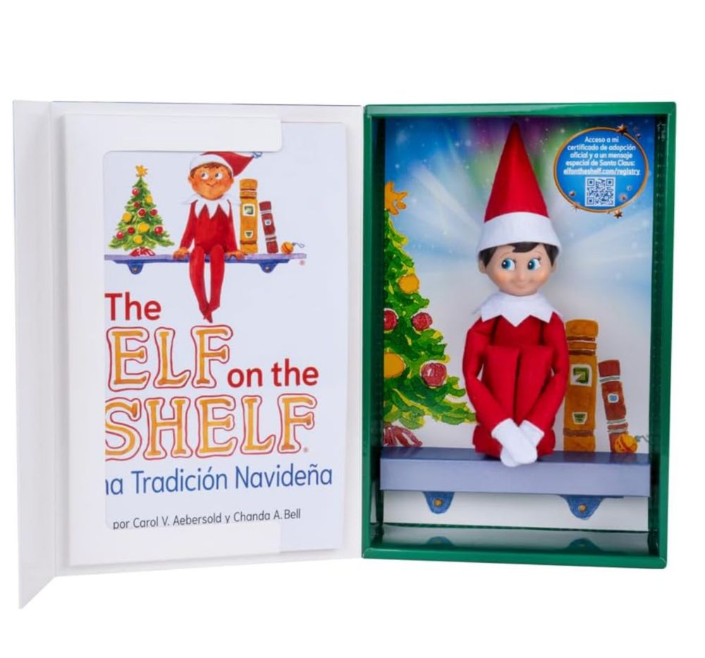 The Elf On The Shelf Boy Blue Eye In Spanish