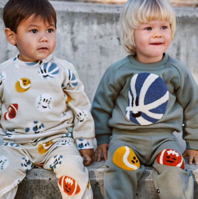 Sweat Shirt & Soft Pants Cute Balls