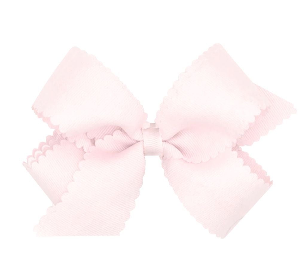 Med Gg Bow W/Scallop Edge Sideshow Rose