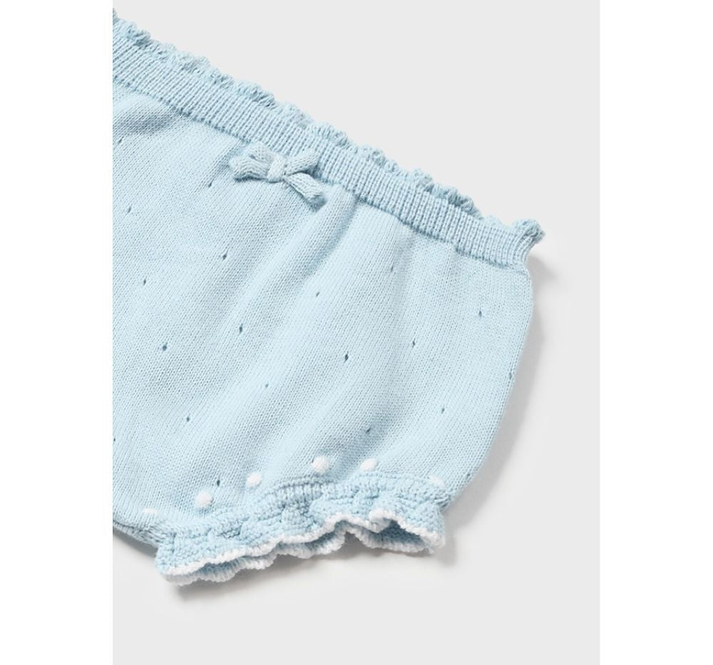 Conjunto Short Tricot Cristal
