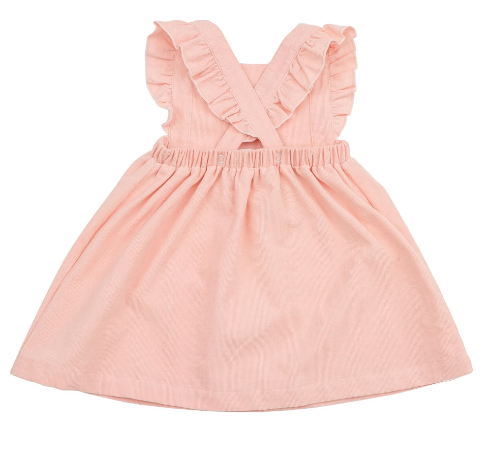 Corduroy Pinafore Dress