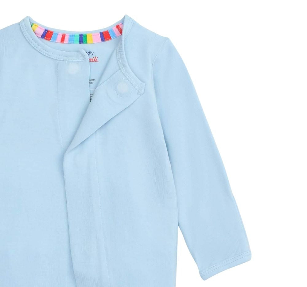Baby Blue Magnetic Footie