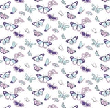 Cremallera Footie con Mariposas