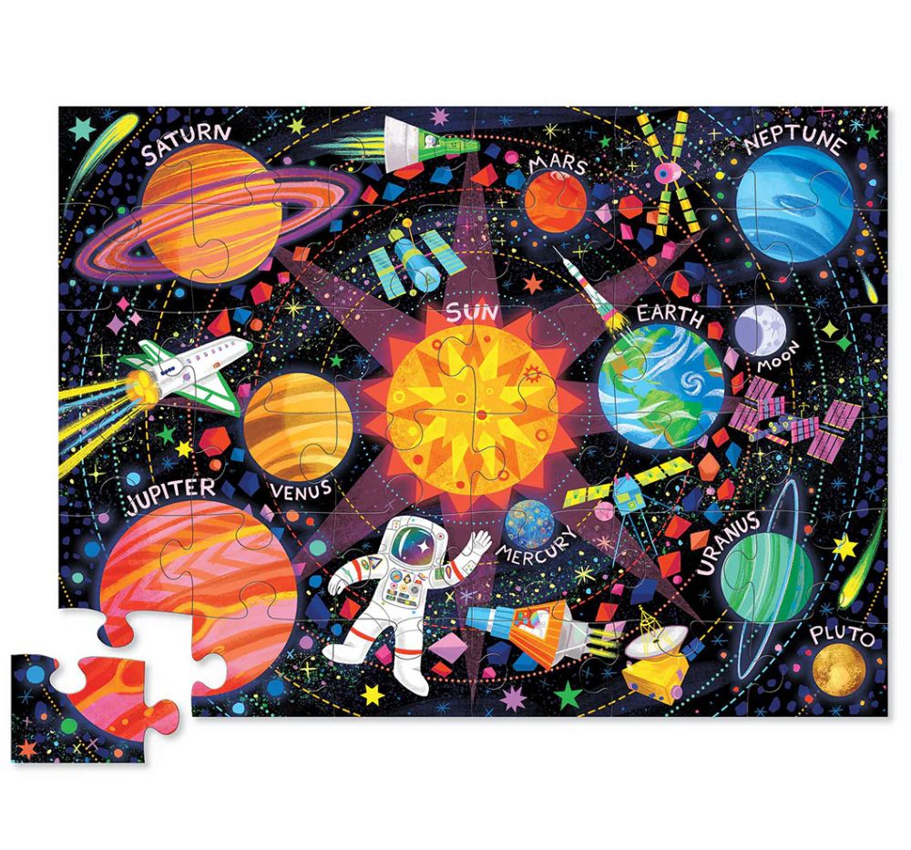 36-pc Puzzles Space Explorer