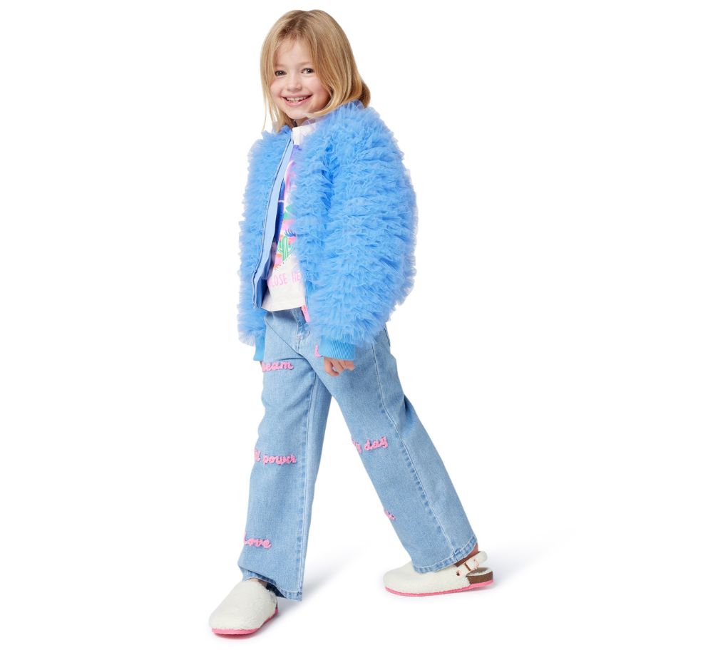 Denim Pants With Wors