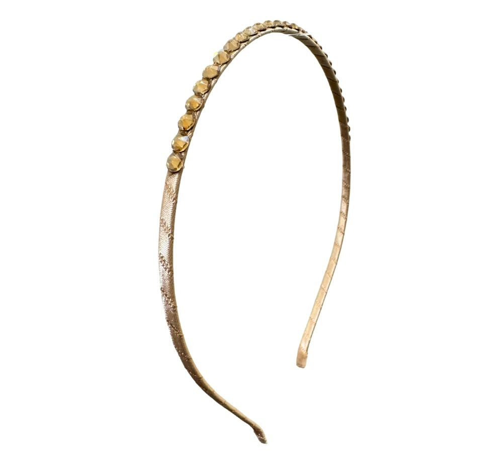 Crystallized Headband Gold