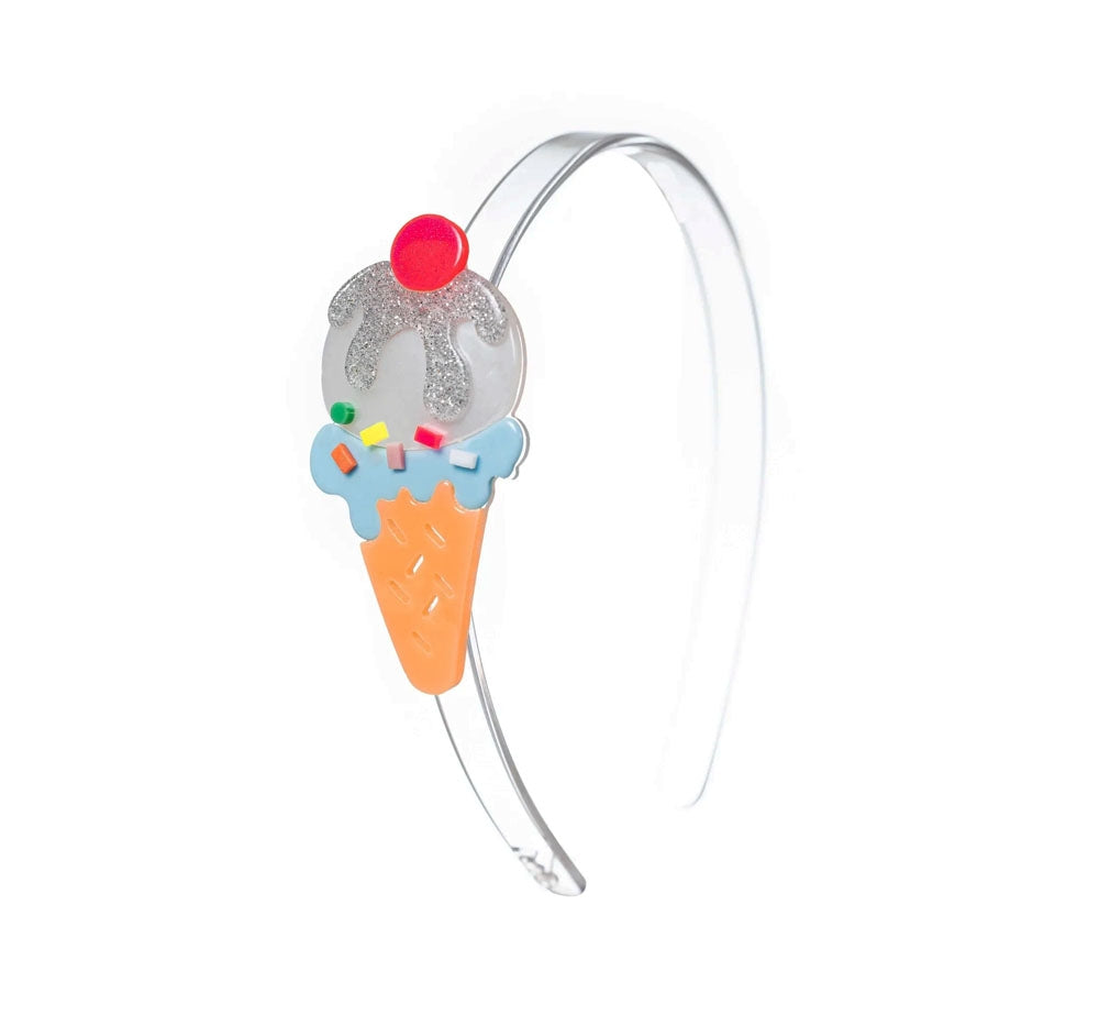 Diadema de Helado azul