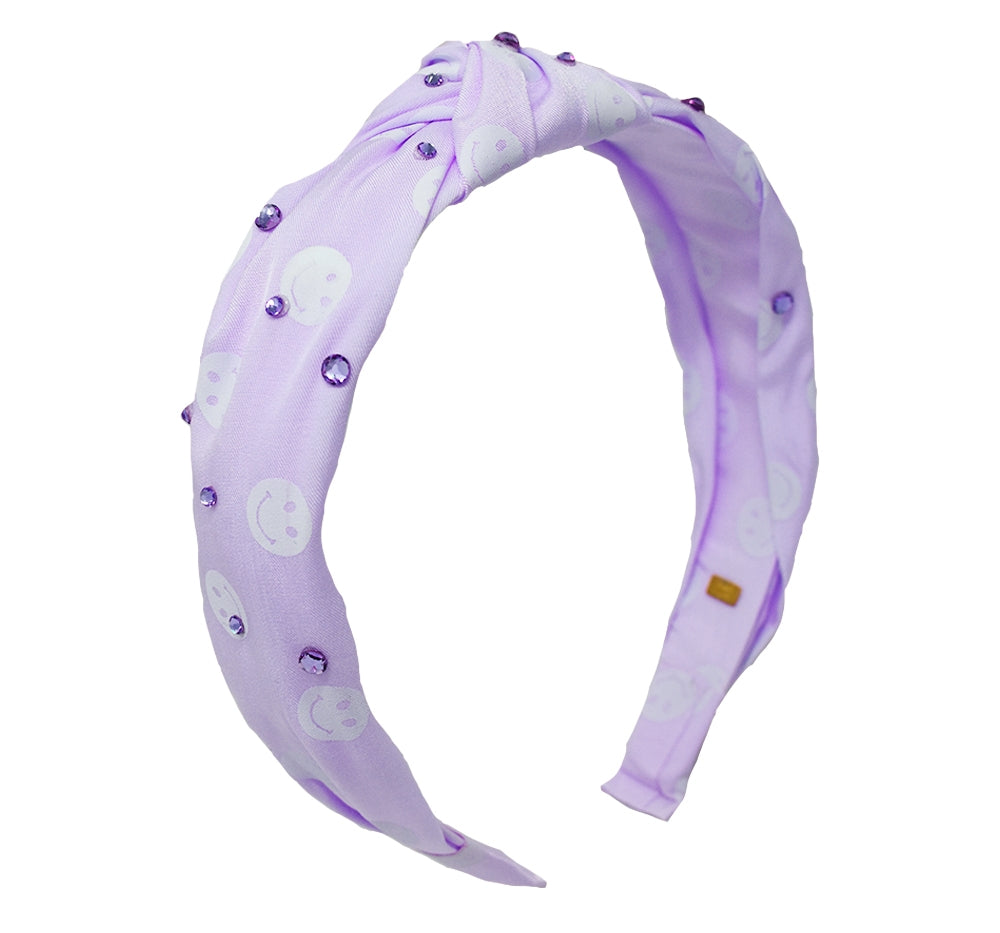 Crystallized Lilac Headband Smile