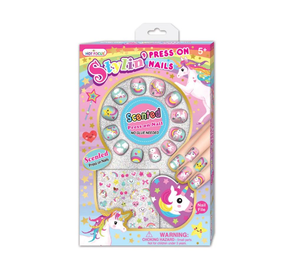 Stylin Press On Nails Unicorn