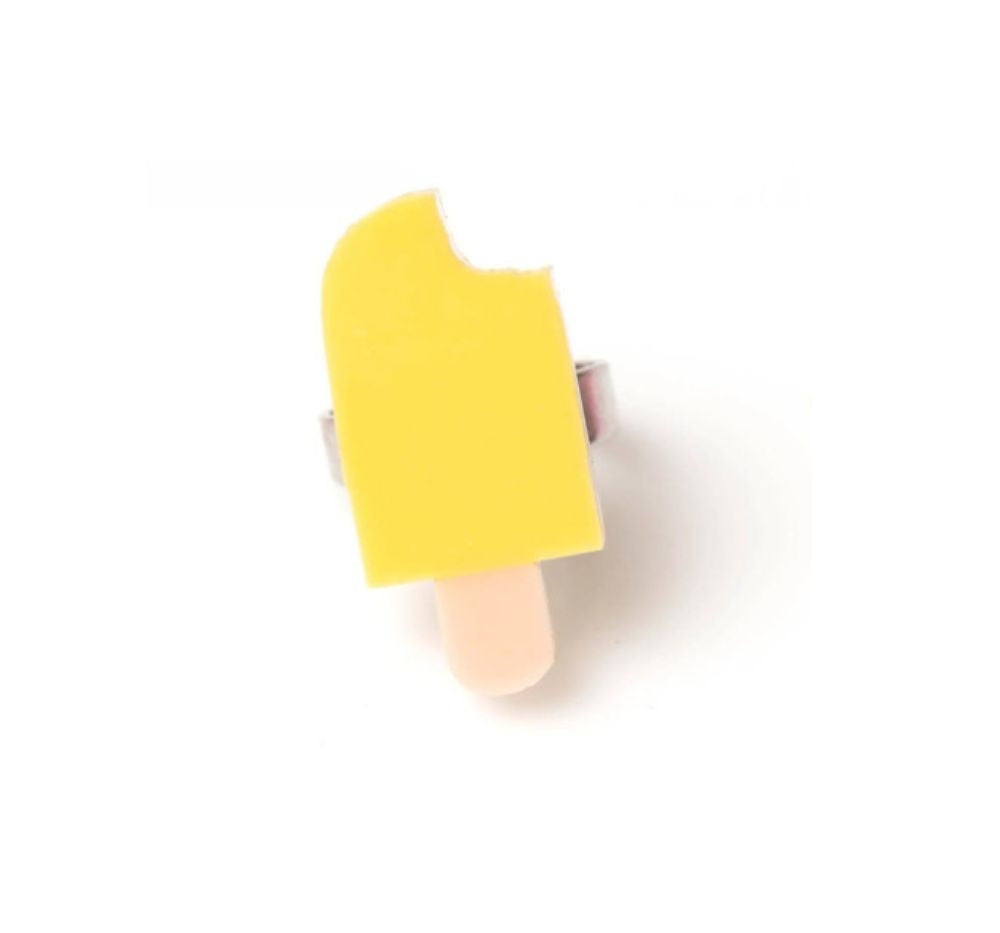 Anillo Ice Popsicle Yellow