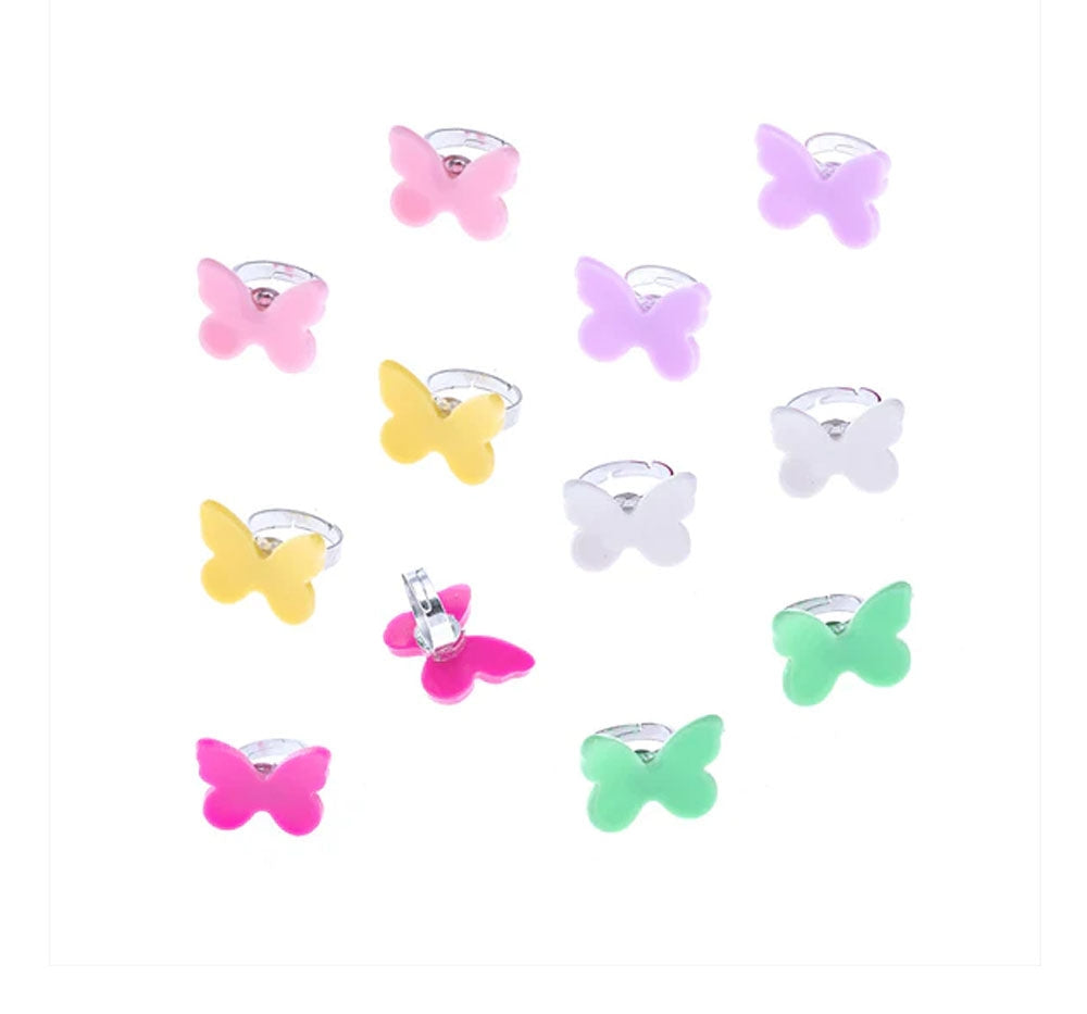Anillo mariposa amarilla -Lilies & Roses