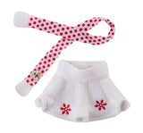 C.C Snowflake Skirt & Scarf