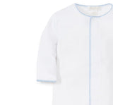 Premier Basics Footie White/Lt Blue