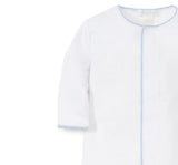 Premier Basics Footie White/Lt Blue