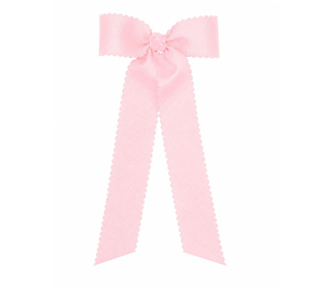 Medium Scalloped GG BT W/Tails Powder Pink