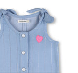 Metallic Thread Overalls