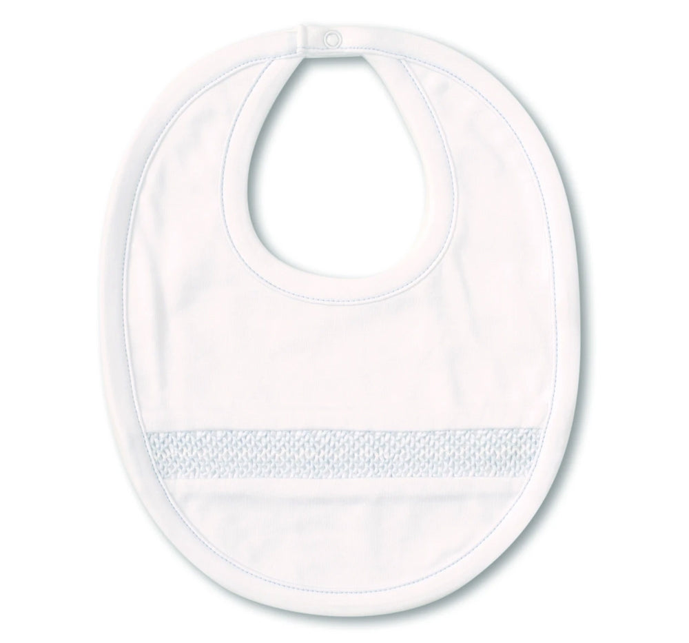 Bib W/ Hand SMK White/Lt Blue