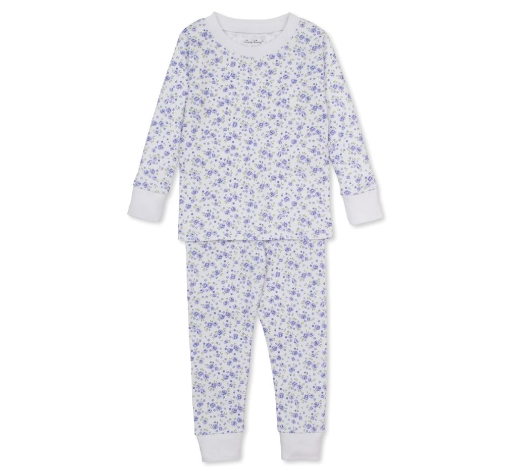 Pajama Set Snug Cottage Roses Lilac