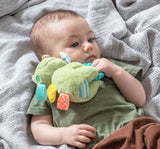 Taggies Peepers Frog Teeter Rattle
