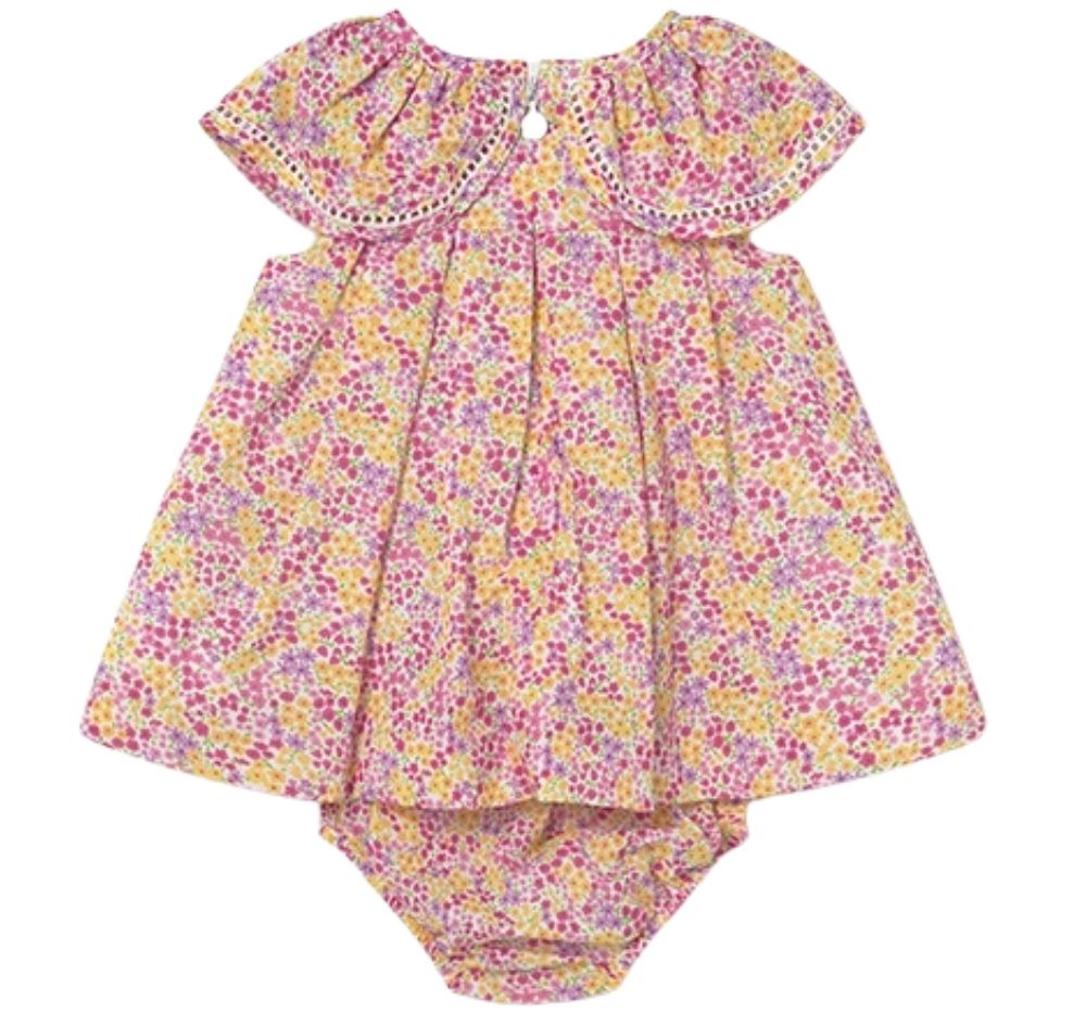 Vestido Estampado Rosa