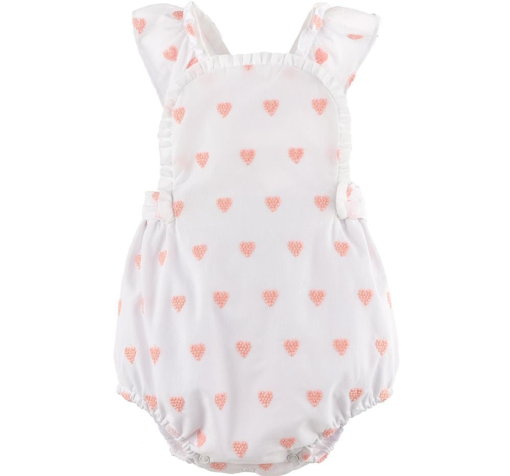 Sweetheart Broderie Sunsuit Print