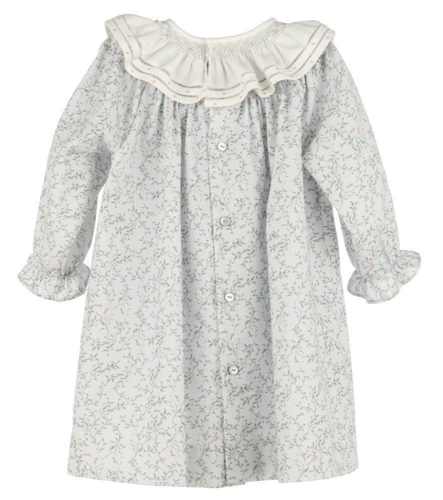 Willow Floral Smock Float Blue
