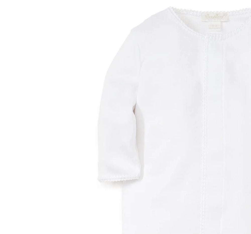 Premier Basics Footie White/White
