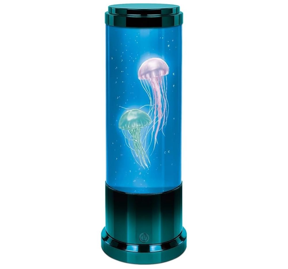 Jelly Fish Lamp Teal