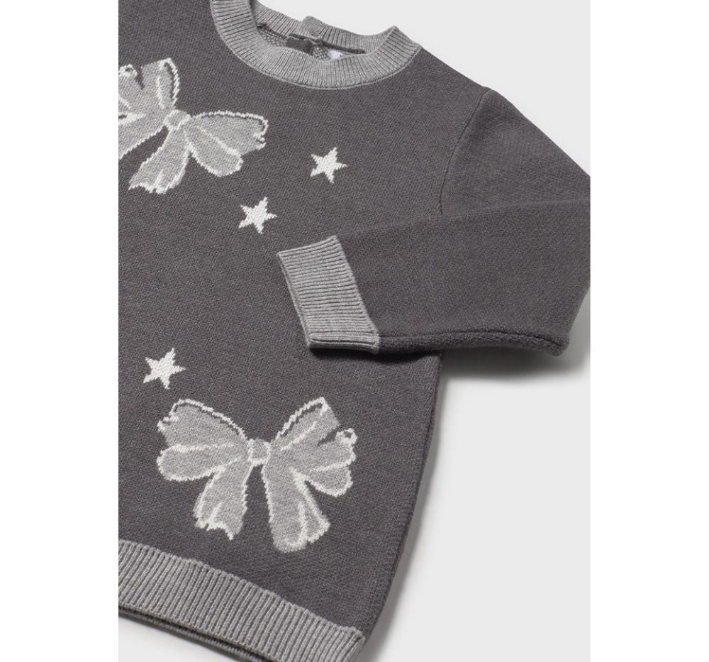 Vestido Tricot Jacquard Plomo Vigore