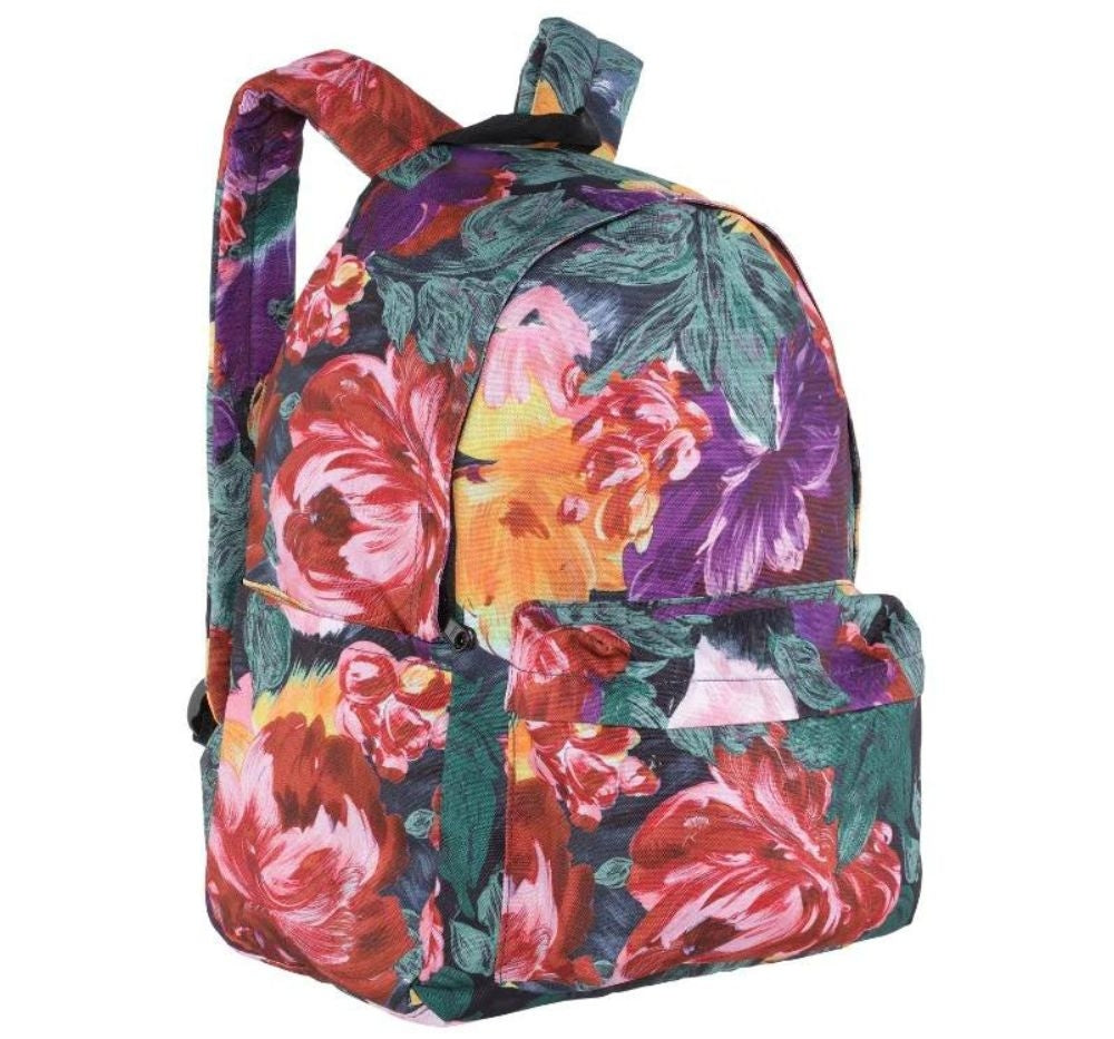 Backpack Mio Painted Flowers
