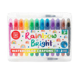 Rainbow Bright Watercolor Crayons