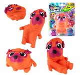 Funkee Animalz Mega Pug Orange/Pink