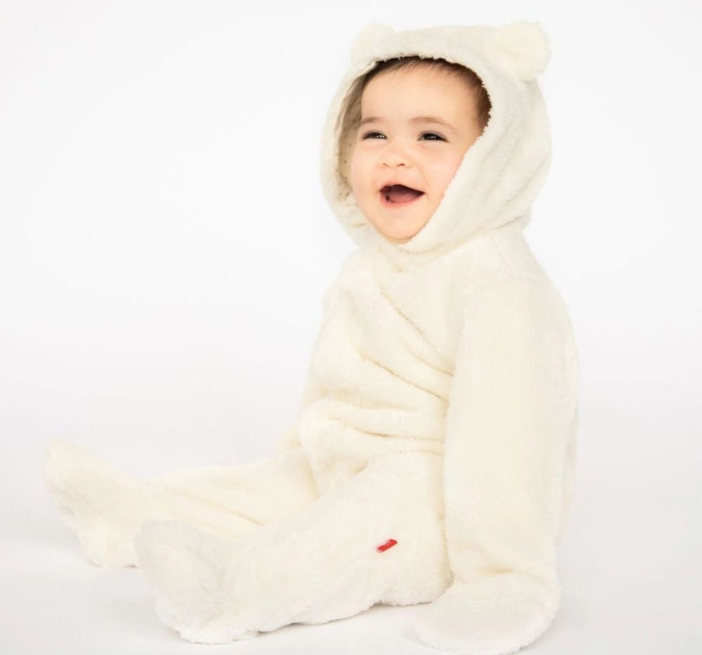Bears Cloud Minky Pram Magnetic